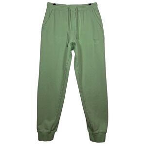 OVERTIME Green Jogger Sweatpants Mens Small Tapered Embroidered Logo